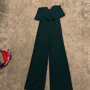 Lulus Power of Love Strapless Jumpsuit